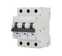 Interruttore automatico 6KA 3P C 25A, protegge circuiti elettrici, ideale per impianti residenziali e commerciali.