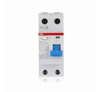 INTERRUTTORE AUTOMATICO A CORRENTE RESIDUA F202A 40/0,03 SINGOLO 2 POLI