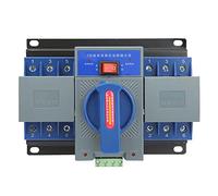 Interruttore Automatico a Doppia Alimentazione,AC 400V 63A 3P CB Interruttore a Levetta di Commutazione Automatico,per Elettricità Municipale,per Energia Comunale, UPS, Invertitore, Solare