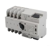 Interruttore automatico a doppia potenza per ATS con relè timer 125a 400vac Robusto interruttore di separazione del carico per alimentazione di emergenza industriale e commerciale bianco (4P 125A 400V