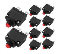 Interruttore automatico a pulsante elettrico da 10 pezzi - Protezione da