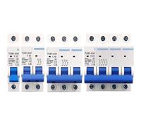 Interruttore automatico AC MCB TOB1-63H curva C 230/400V~ 50HZ/60HZ 1P 2P 3P 4P 3A 6A 10A 16A 20A 25A 32A 40A 50A 63A(2,40A)