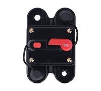 Interruttore automatico Accessorio interruttore automatico, interruttore automatico a risposta rapida da 1/4 di pollice Facile installazione DC 12-48V for sistema audio (Size : 100A)