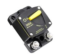 Interruttore automatico AMP 50A 60A 80A 100A 150A 200A 250A 300A Fusibile di ripristino 12-48V DC Interruttore amplificatore audio for auto(300A)