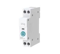 Interruttore automatico AT-Q-SY1 intelligente con contatore 1P 63A su guida DIN adatto(No metering,50A)