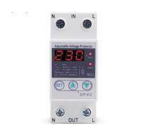 Interruttore automatico Casa 230VAC 40A 63A 80A Relè automatico di alta e bassa tensione regolabile sopra e sotto valore 1 pz (Size : 40A)