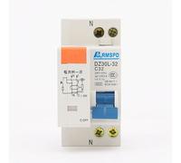 Interruttore Automatico Casa, DZ30LE TPNL DPNL 230V 1P+N Interruttore Differenziale Con Protezione Da Dispersione Di Corrente 10A 16A 20A 32A RCBO RCCB ELCB MCB(16a)