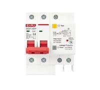 Interruttore Automatico Casa, Interruttore Differenziale SPD 2P 230V Con Protezione Da Sovraccarico, Sovratensione, RCBO, RCCB Contro I Fulmini, Protettore Dalle Perdite MCB(32A)
