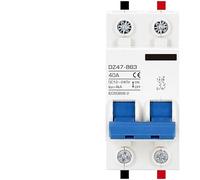 Interruttore automatico CC 12V 24V 48V 72V 96V 6A10A 16A 20A 32A 40A 50A 63A Curva B Protezione da sovraccarico e cortocircuito