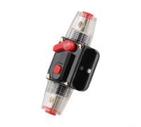 Interruttore automatico CC con ripristino manuale, fusibile in linea da 12 V-24 V con capicorda e tubo termorestringente per audio auto, marine, verricello e camper (20 A)