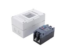 Interruttore automatico CC in scatola stampata solare MCCB Interruttore di protezione da sovraccarico Interruttore di protezione fotovoltaico PV 150A 250A Isolatore for batteria(PC box No MCCB)