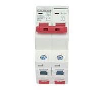 Interruttore automatico CC miniaturizzato, interruttore di protezione contro le perdite Garanzia di sicurezza Facile installazione Multifunzionale for sistema solare fotovoltaico for montaggio su guid