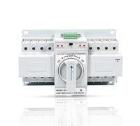 Interruttore automatico Commutatori automatici ATS a 4 poli da 63 A dal design gradevole Commutatore di trasferimento automatico