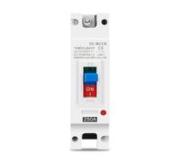 Interruttore automatico con custodia sagomata solare MCCB Protezione da sovraccarico Interruttore di protezione adatto for solare fotovoltaico fotovoltaico 1P 2P(1P,100A)