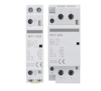 Interruttore automatico Contattore CA domestico WCT 25A 63A Installazione su guida DIN 2NO 2NC 1NO1NC 2NO2NC 4NO 4NC 1 pz(2NO2NC 63A AC220V)