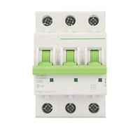 Interruttore automatico corrente residua, interruttore automatico TOMC7-63, grattacielo di tipo C for l'illuminazione di edifici commerciali domestici Protettori di dispersione a terra (Size : 25a)