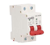 Interruttore Automatico DC 25A, 2P, 1000V Design Modulare | Protezione da cortocircuito, intervento elettromagnetico, di alimentazione CC, installazione su guida DIN
