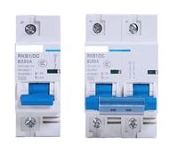 Interruttore automatico DC 2p DC 12-125V 1P Miniatura Protezione automatica Veicolo elettrico 80A/100A/125A/200A/250A Protezione della batteria(2P,150A)