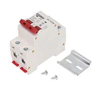 Interruttore Automatico DC, Interruttore Automatico Miniaturizzato 2P DC 1000V 40A, Interruttore Di Protezione MCB 6000A Capacità Di Interruzione Sezionatore DC C40 per La Casa