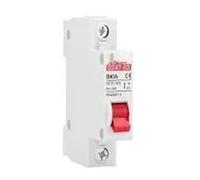 Interruttore automatico DC MCB 12V 24V 48V 60V 110V Interruttore di protezione della batteria Positivo Negativo Cortocircuito 2P 10A 20A 50A 100A 125A 150A(1P,6A)