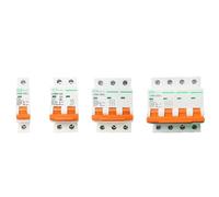 Interruttore automatico DC solare fotovoltaico 1P 2P 3P 4P 250v/500v/750v/1000v MCB Mini protettore 6A 10A 20A 25A 32A 40A 50A 63A 80A 100A 125A(3P,16A)