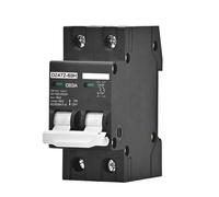 Interruttore automatico DC100V 150V 200V 250V Bassa tensione AC DC MCB 2P Curva C 16A 20A 25A 32A 40A 50A 63A Protezione dei circuiti(2P DC100-250V,40A)