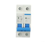 Interruttore automatico DC500V 2P DZ47-63Z modello 63A Frame Current 6A 16A 32A 63A valutazione per protezione da sovraccarico del sistema fotovoltaico con design di installazione su rotaia (32A)