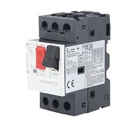 Interruttore Automatico del Motore Sovraccarico Protezione Cortocircuito Interruttore di Protezione Avviamento Motore AC690V 35mm Montaggio su Guida Pulsante (GV2-ME08C 2,5-4A)