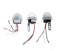 Interruttore automatico del sensore di luce AC/DC 12 V 110 V 220 V per lampade solari, automobili, moto, veicoli elettrici e illuminazione esterna (12 V)