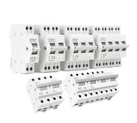 Interruttore automatico di blocco GYHO8 1P 2P 3P 4P 40A 63A 100A 125A Interruttore automatico di trasferimento manuale su guida DIN AC ATS(4P,100A)