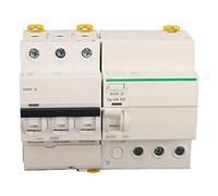 Interruttore automatico di corrente, Safe AC 400V PA66 Interruttore pneumatico di protezione dalle perdite di guscio for interruttori a pulsante di distribuzione dell'alimentazione Interruttori ad ari