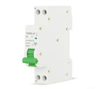 Interruttore automatico di dispersione RCBO 6KA 18 mm 10 mA per 1P+N con protezione da sovracorrente per un efficace isolamento dei guasti (40 A)