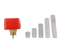 Interruttore automatico di flusso d'acqua con pagaia di ferro, sensore valvola controller liquido per G1/2 G3/4 G1, 0-80C Temp, pressione 0.8MPa, sistemi pneumatici idraulici industriali (HFS-25)