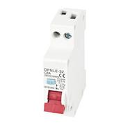 Interruttore Automatico Di Protezione Da Dispersione Di Corrente Residua Differenziale Elettrico Differenziale 18MM Mini 230V 50/60Hz RCBO 1P+N 6KA(32A)