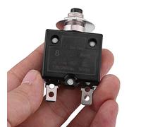 Interruttore Automatico di Protezione da Sovraccarico,Interruttore termico di ripristino manuale sulla protezione di sovraccarico di corrente(8A)