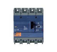 Interruttore automatico di protezione dalle perdite con custodia in plastica elettrica EZD160M-100A Allarme perdite 4P