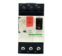 Interruttore automatico di protezione motore Power GV2-ME22C GV2ME22C 20-25A Pulsante 3P Aggiornamento termico magnetico Nero
