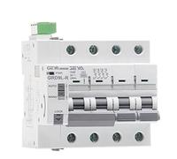 Interruttore automatico di riarmo automatico su guida DIN GRD9L-R GYM9 4 poli AC MCB 6 KA MCB curva C(4P-MCB-63A,R-DC24V-48V)