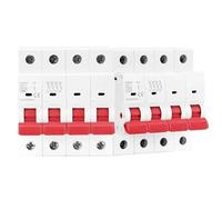 Interruttore automatico di sicurezza GYM10 MCB 4 poli 6 A 10 A 16 A 20 A 25 A 32 A 40 A 50 A 63 A 220 V/400 V Mini interruttore automatico tipo C 6 KA approvato CE CB(16a)