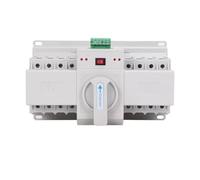 Interruttore automatico di trasferimento a doppia alimentazione ATS 63A 125A 2P 3P 4P 380V 400V tipo CB MINI Interruttori automatici di sicurezza(3P,125A)