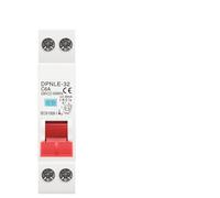 Interruttore automatico differenziale a corrente residua da 18 mm, 1P+N, AC 230 V, 50/60 Hz, 6 KA, con protezione da sovracorrente.(20A)