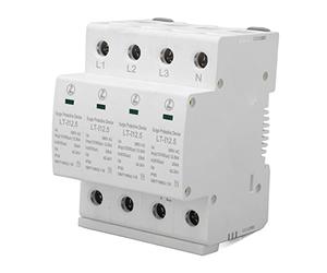 Interruttore automatico Dispositivo di protezione da sovratensione, dispositivo di protezione da sovratensione CA 385 V Design modulare Montaggio su guida da 35 mm Guscio ignifugo Dimensioni compatte