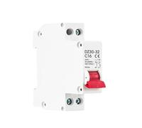 Interruttore automatico DZ30-32 1P+N 6A 10A 16A 20A 25A 32A Ritaglio for montaggio su guida DIN in miniatura(32A)
