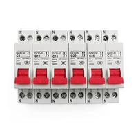 Interruttore automatico DZ30-32 DPN 1p+n Mini interruttore automatico MCB 6a 10a 16a 20a 25a 32a Guida DIN MONTOUT Ritaglio Interruttore aria domestico in miniatura Fai da te Protettori di dispersione