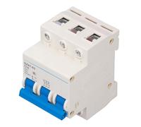 Interruttore Automatico DZ47-63 C10 3P Interruttore Automatico Miniaturizzato 400 V 10 A Montaggio su Guida DIN Capacità di Interruzione 6000 A per Uso Domestico e Industriale