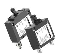 Interruttore automatico elettromagnetico idraulico 1A-100A NQB1A2 for barca, yacht, dispositivo UPS, protezione da sovraccarico e cortocircuito, 1P, 2P, 3P, 4P(6A)