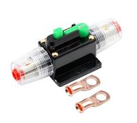 Interruttore automatico for amplificatore stereo for modifica audio for autocarri e camion, 12 V-36 V CC, 20 A, 30 A, 40 A, 50 A, 60 A, con portafusibile a ripristino automatico(70A)