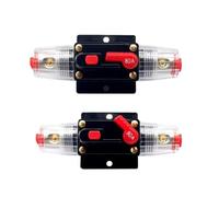 Interruttore automatico for barca da 150 A, fusibile ripristinabile, interruttore automatico for auto, autoradio, portafusibili in linea, inverter, ripristino manuale, 12 V-24 V CC(20A)