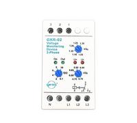 Interruttore automatico GKR-02 Relè dispositivo di monitoraggio della tensione GKR-02 Relè di protezione mancanza di fase e sequenza di fase for avviatore elettronico Protezione su guida Din