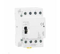 Interruttore automatico GYHC 4P 40A 63A 2NC2NO O 4NO 220V/230V 50/60HZ Contattore modulare AC for uso domestico su guida Din Funzionamento manuale 1 pz (Size : 4P 63A 2NO2NC 220V)